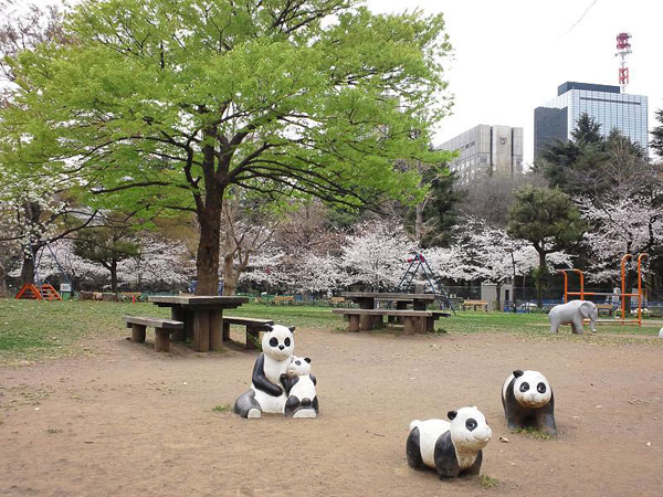 日比谷公園のソメイヨシノ